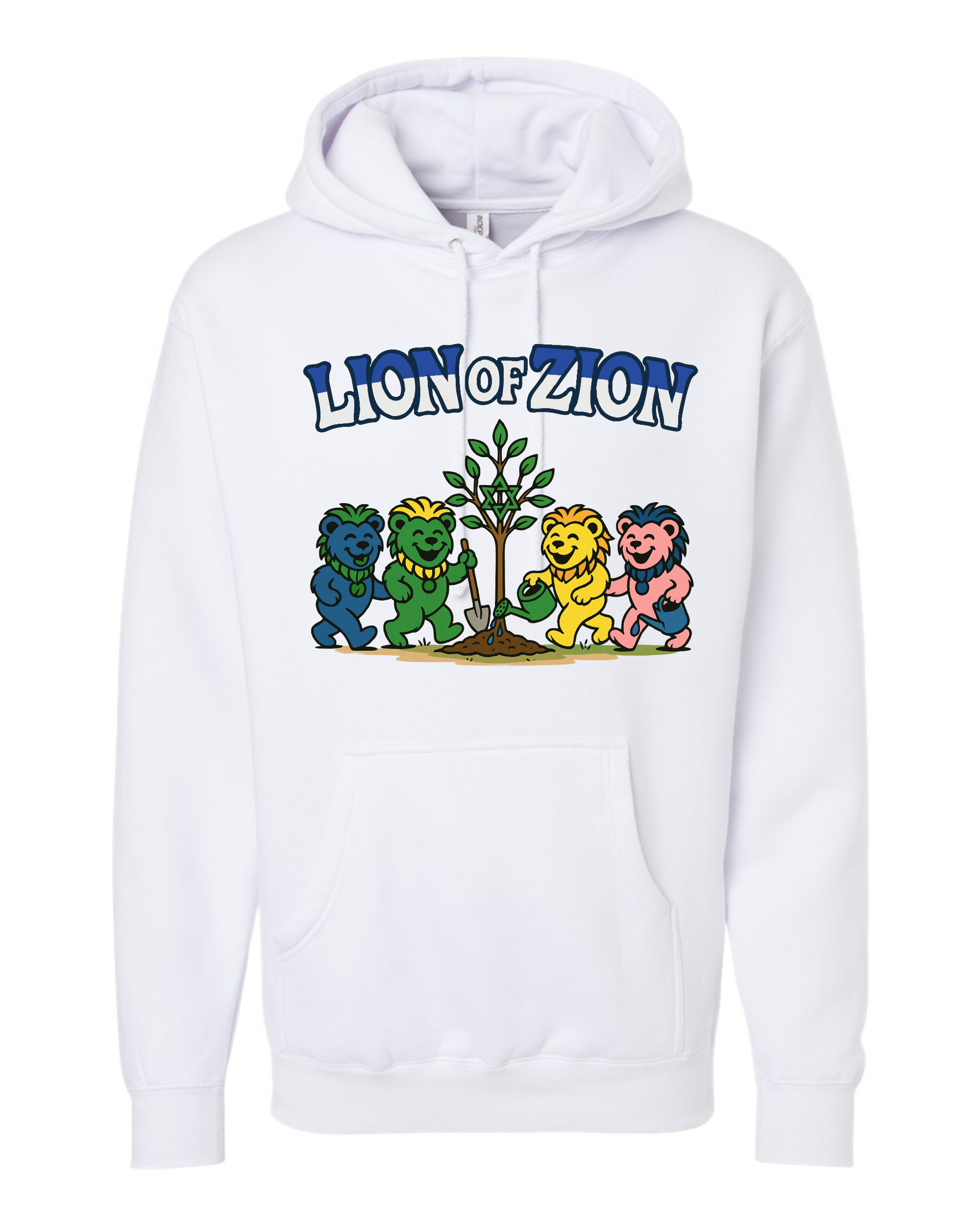 JNF Inspired Lion of Zion - Unity Hoodie